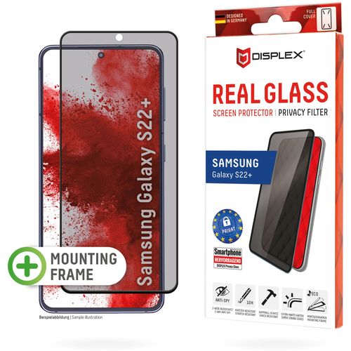 DISPLEX zaštitno staklo Privacy Glass za Samsung Galaxy S22+, Full Cover (01579) slika 1