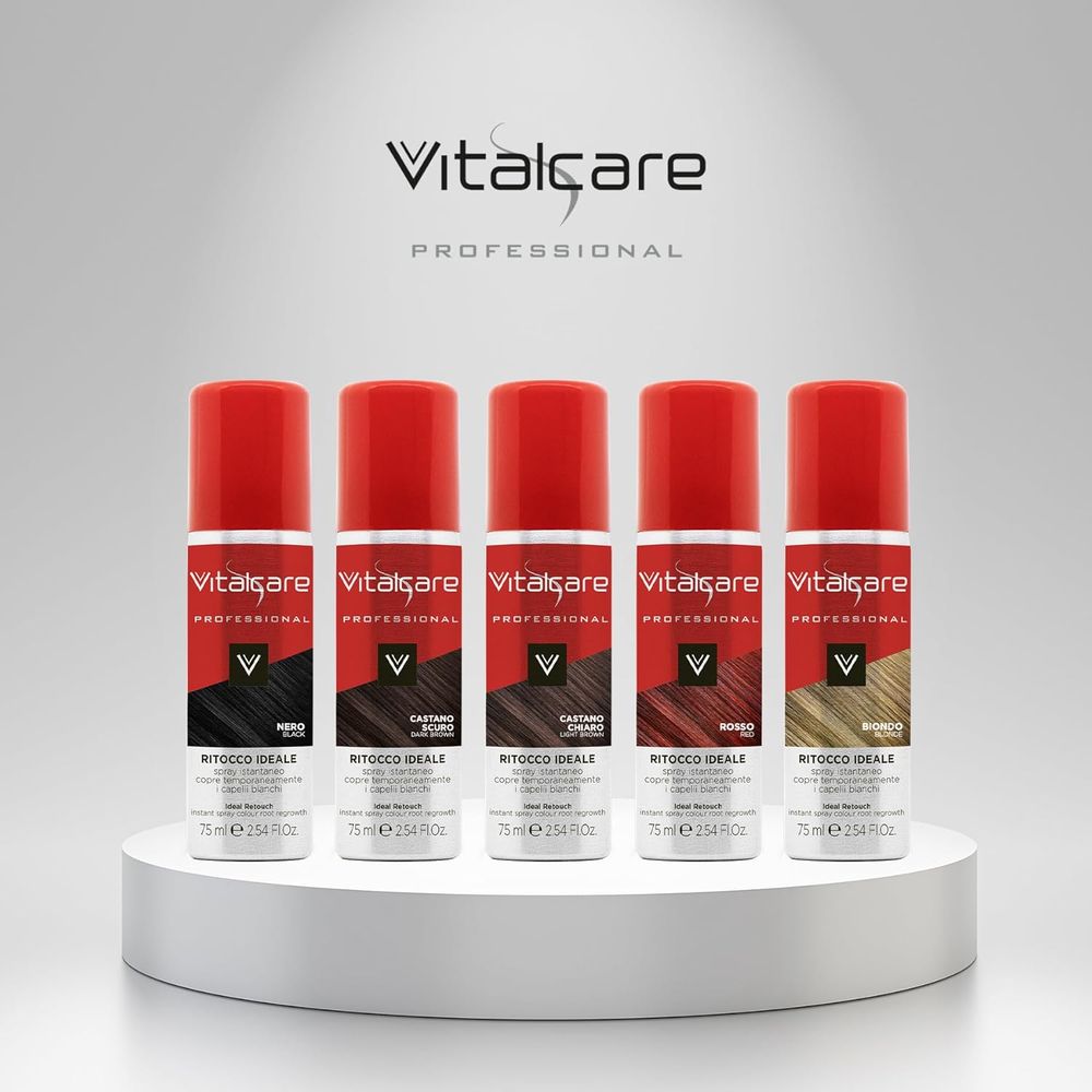 Vitalcare Sprej ideal retouch instant tamno smeđi 75 ml slika 2