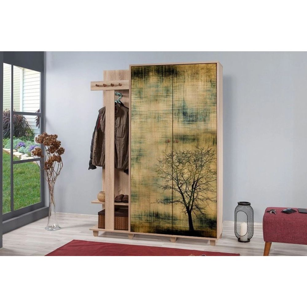 Garmanto 135-729 Sonoma Oak Hall Stand slika 1