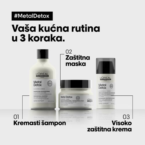 Loreal Professionnel Paris Metal Detox Profesionalna zaštitna maska protiv naslaga 250ml slika 9