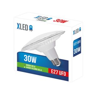 XLED E27 CL-SPO030 30W LED Sijalica 4000K/UFO/Fi150/185-265V,Bela