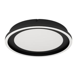 Eglo plafonjera 'CALAGRANO' LED, 11,5W, promjer 380mm, s daljinskim upravljačem, dimabilna, crna/bijela