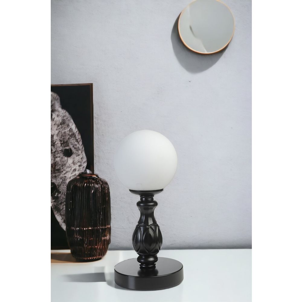 Olimpiyat Crno-Bijela Stona Lampa slika 2