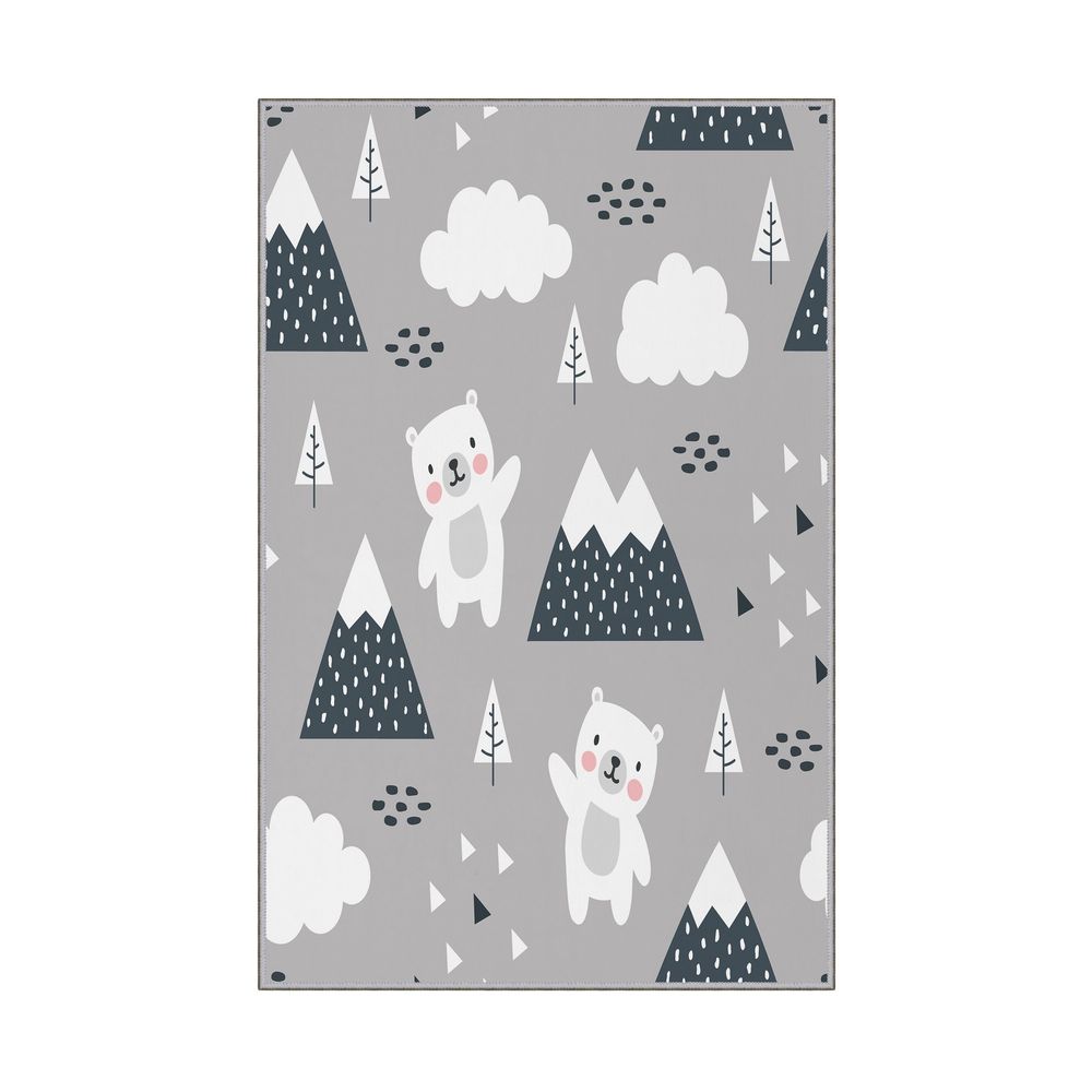 Tanka dječja staza sa digitalnim printom Polarni medvjed (100 x 200 cm) HMNT233 slika 7