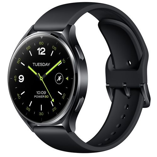 Xiaomi Watch S2 Black Case with Gray TPU Strap slika 1