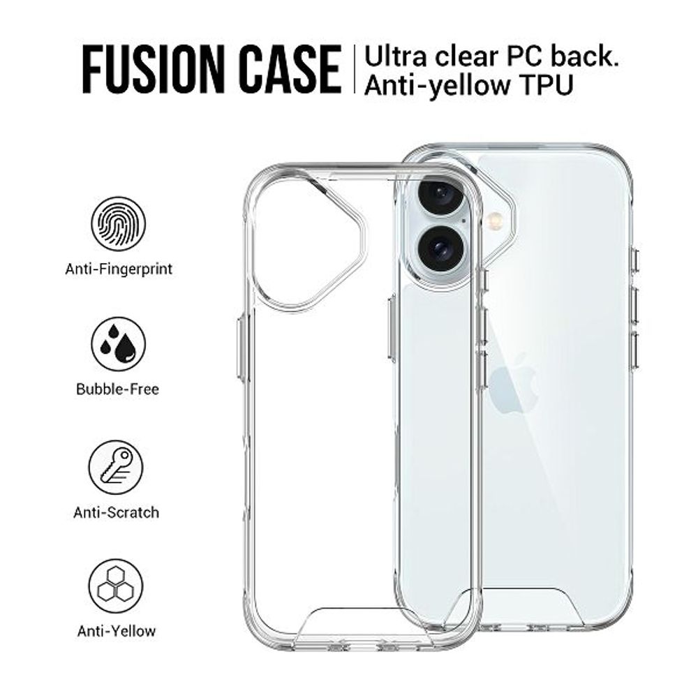MM TPU IPHONE 17 - DROP-PROOF LIGHT clear slika 3