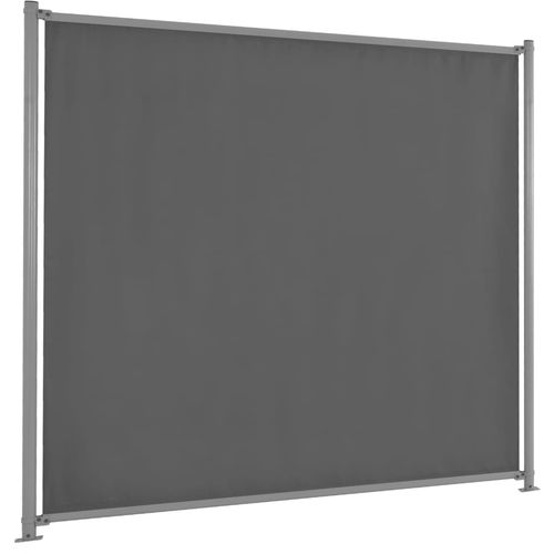 Panel za ogradu od tkanine 2 kom 360 x 180 cm antracit slika 4