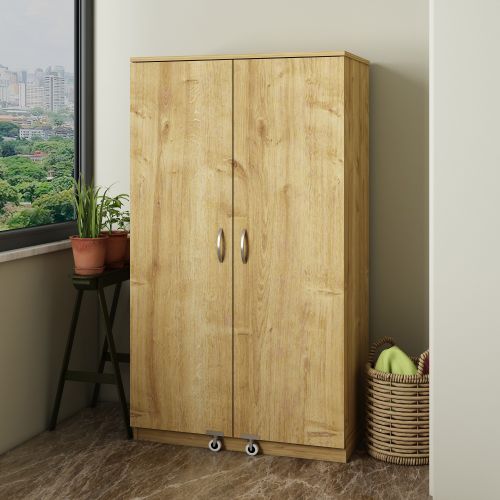 Paose - Oak Oak Multi Purpose Cabinet slika 2