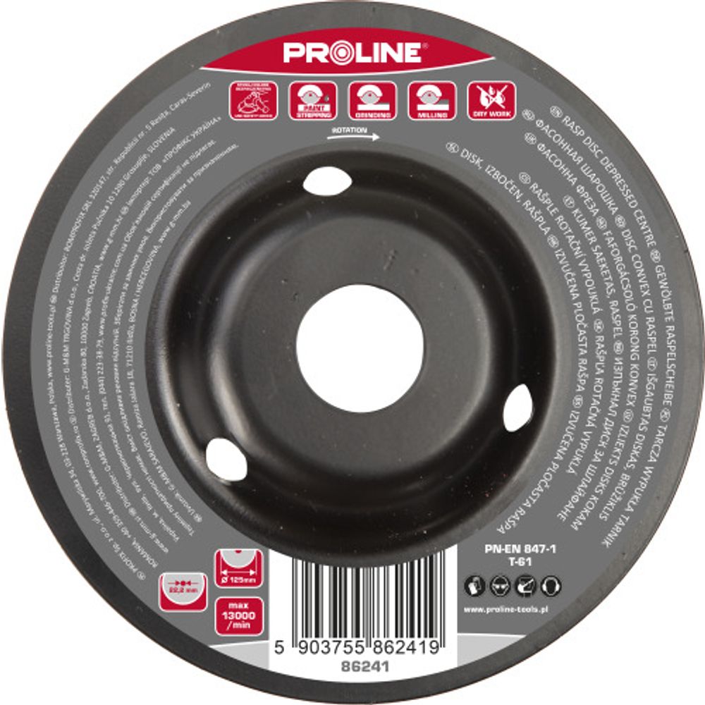Brusni disk 125mm 86241 slika 2