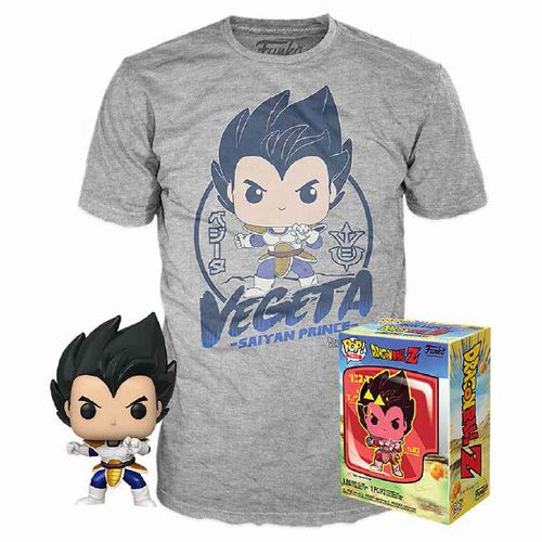 Set POP figura i majica Dragon Ball Z Vegeta veličina L slika 1