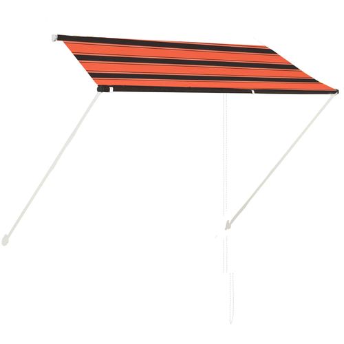 Tenda na uvlačenje 250 x 150 cm narančasto-smeđa slika 18