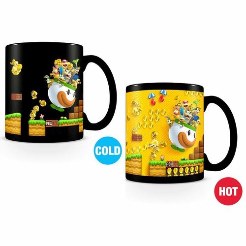 PYRAMID SUPER MARIO (GOLD COIN RUSH) HEAT CHANGE MUG slika 4