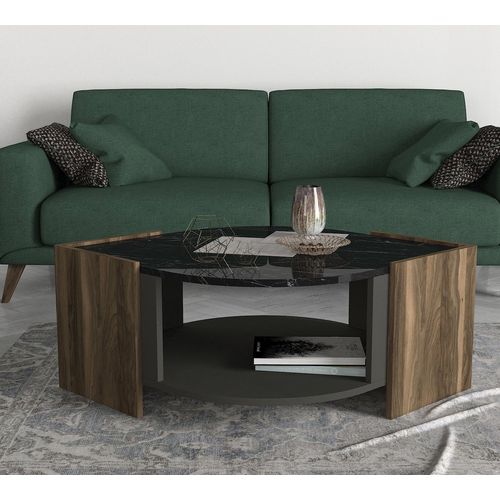 Marbel Walnut
Grey
Black Coffee Table slika 1