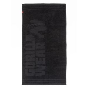 Gorilla Wear Peškir za teretanu 70x140cm, Crni