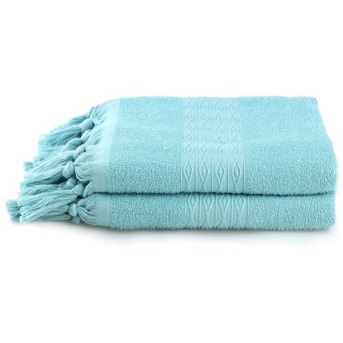 Terma - Turquoise Turquoise Hand Towel Set (2 Pieces) slika 2