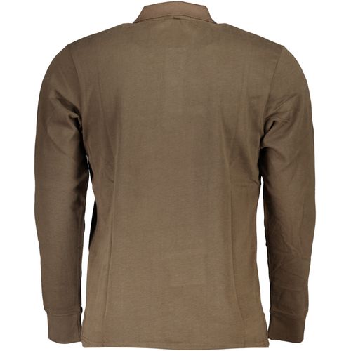 US GRAND POLO MEN'S LONG SLEEVED POLO SHIRT BROWN slika 2