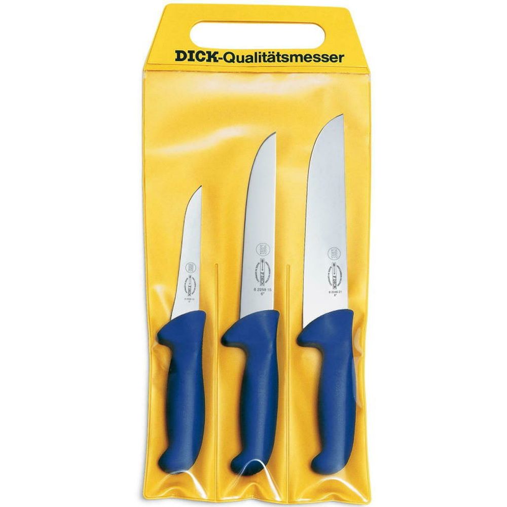 Noževi Dick set 3 kom. plava ručka 82559 00 slika 2