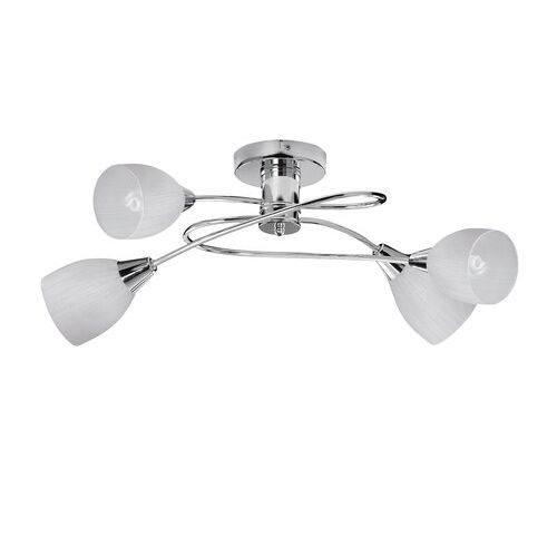 Rabalux Amy plafonska lampa E14 4x60W, hrom Moderna rasveta slika 1