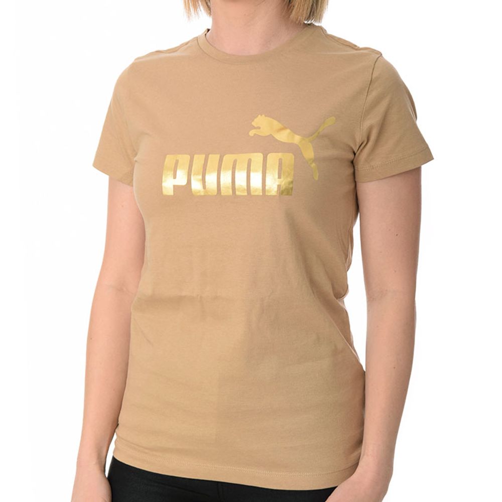 Puma Majica kratki rukav ESS+ Metallic Logo Tee za žene slika 1