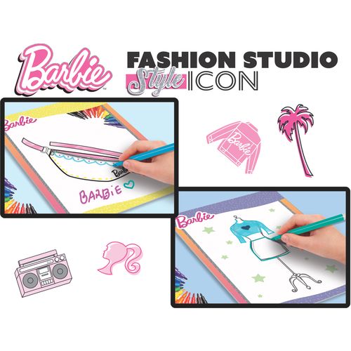 LISCIANI BARBIE kreativna bojanka u mapi Style Icon - Fashion Studio 12839 slika 5