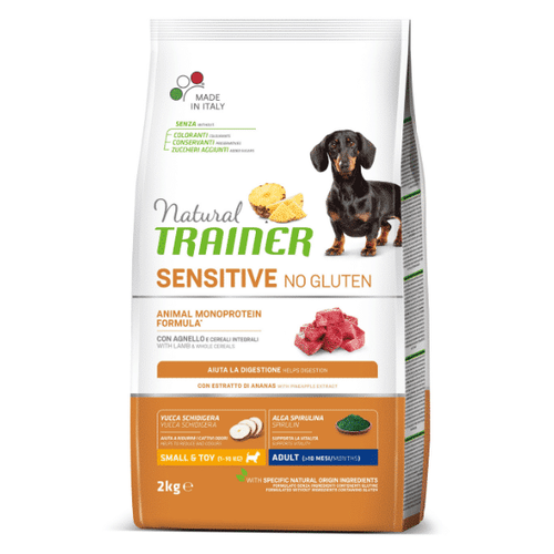 Trainer Natural Small &amp; Toy Adult Sensitive No Gluten Jagnjetina 7 kg slika 1