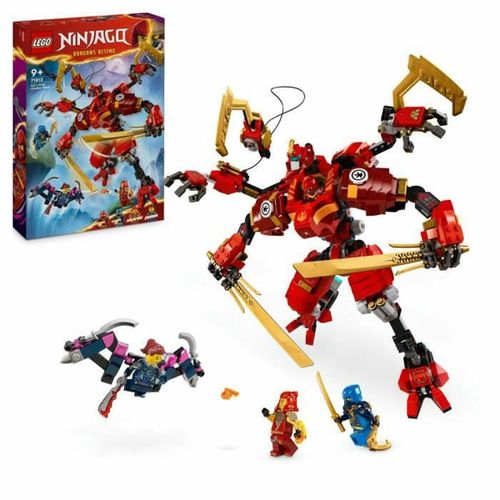 Igra Gradnje Lego NINJAGO 71812 Kai's Ninja Climbing Robot Pisana slika 1