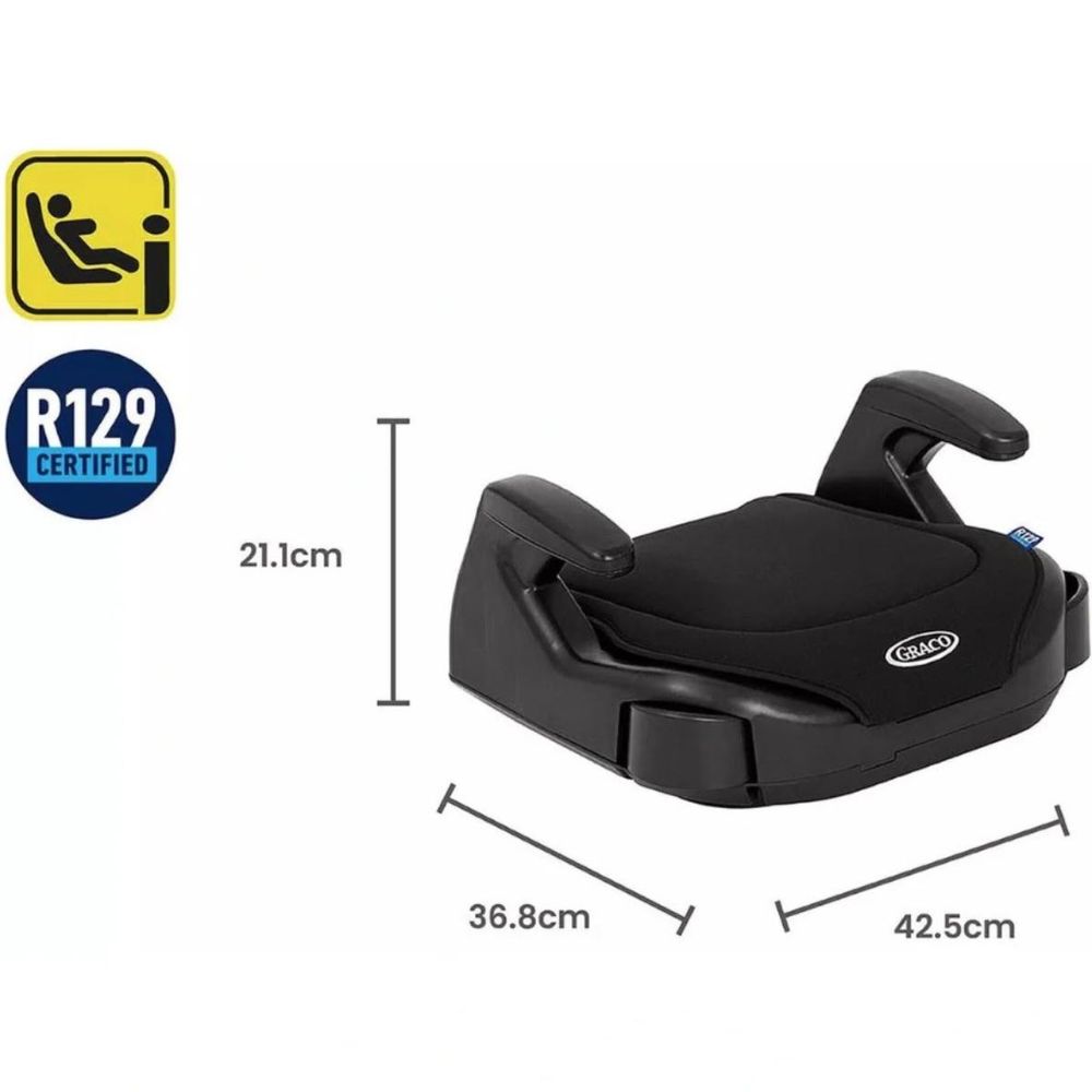 Graco Autosjedalica Buster BasicMidnight Black 38892 slika 4