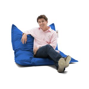 Atelier Del Sofa Vreća za sjedenje, Cushion Pouf 100x100 - Blue