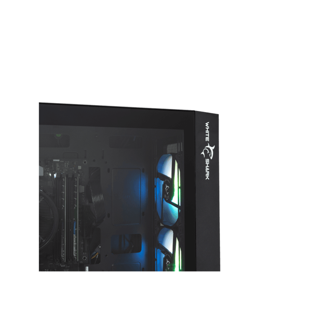 WHITE SHARK Kućište GCC-2401 WARHEAD-3 / 4 Fans, 12cm, RGB slika 7