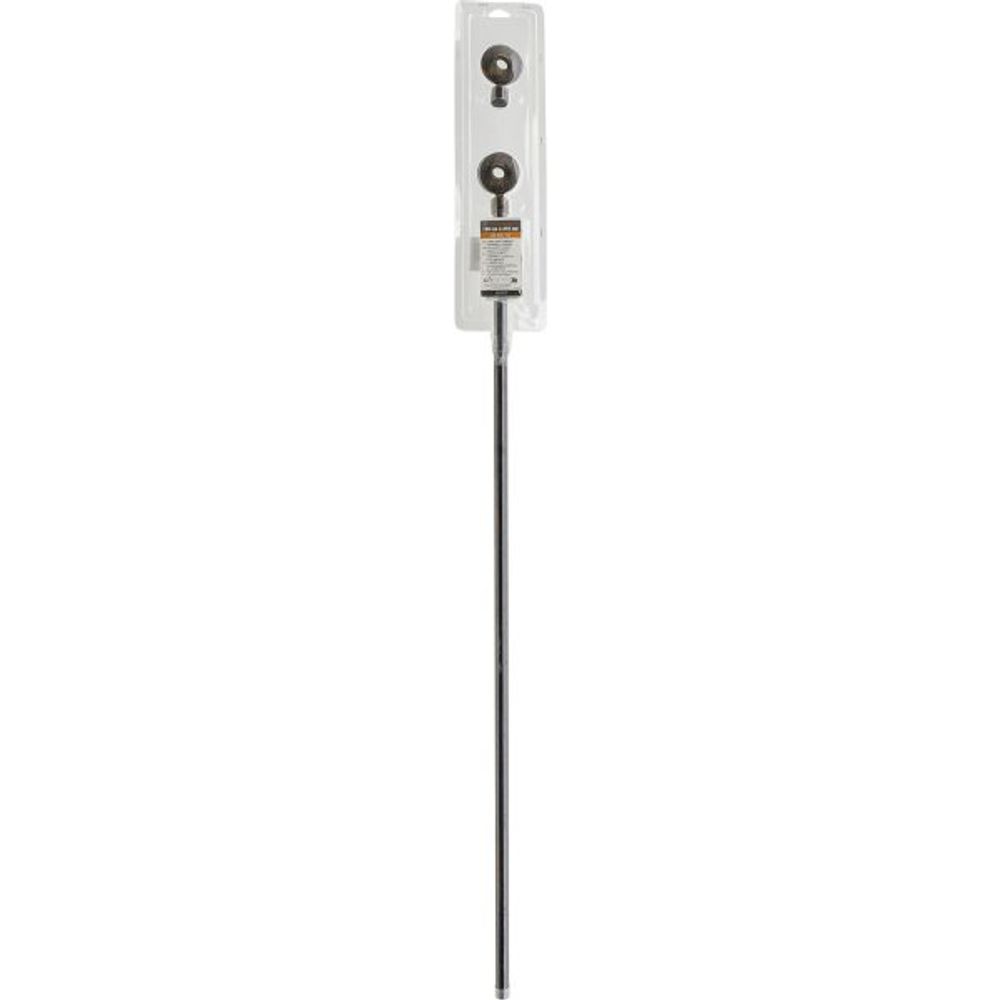 Luance set karniša, razvlačni, o16-19, 120- 210 cm, etnika - crna s uzorkom slika 1