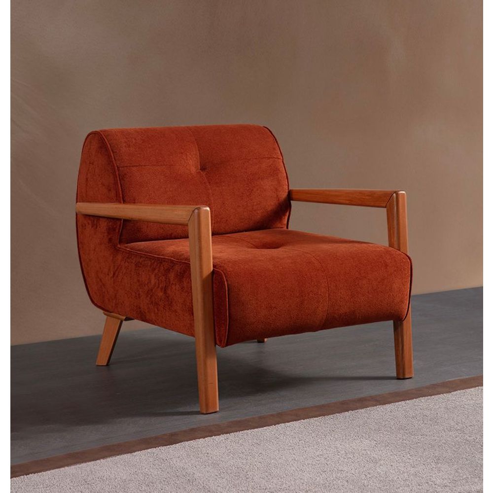 Wing Chair Drop Berger - Narandžasta slika 1
