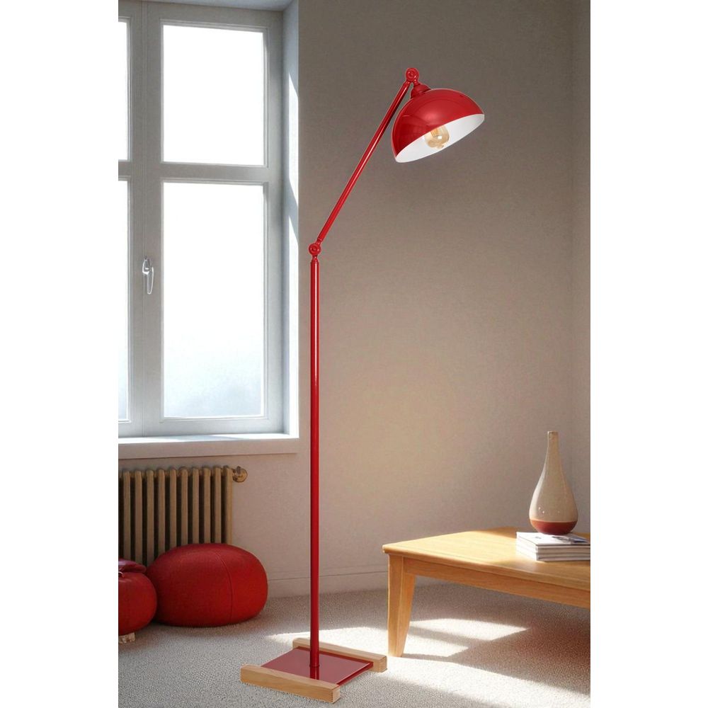 Opviq Podna lampa 565, crvena slika 1