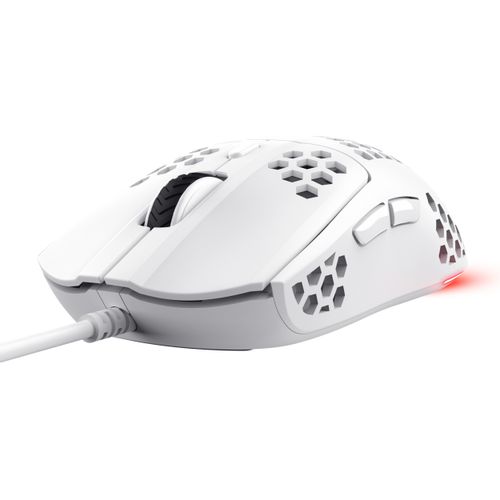 Trust gaming miš GXT928W RGB Helox, white slika 1