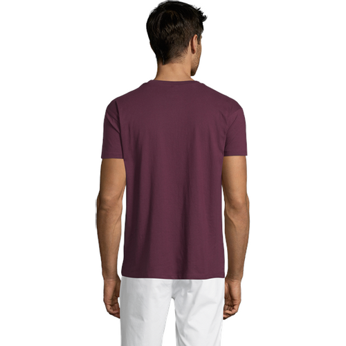 REGENT unisex majica sa kratkim rukavima - Bordo, XL  slika 4