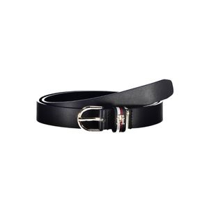 TOMMY HILFIGER LEATHER BELT WOMAN BLUE