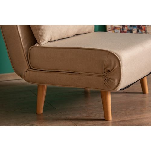 Atelier Del Sofa Fotelja na razvlačenje, Krem, Folde Single - Cream slika 6