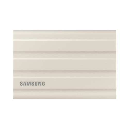 Samsung MU-PE1T0K/EU Portable SSD 1TB, T7 SHIELD, USB 3.2 Gen.2 (10Gbps), Rugged, [Sequential Read/Write : Up to 1,050MB/sec /Up to 1,000 MB/sec], Beige slika 2