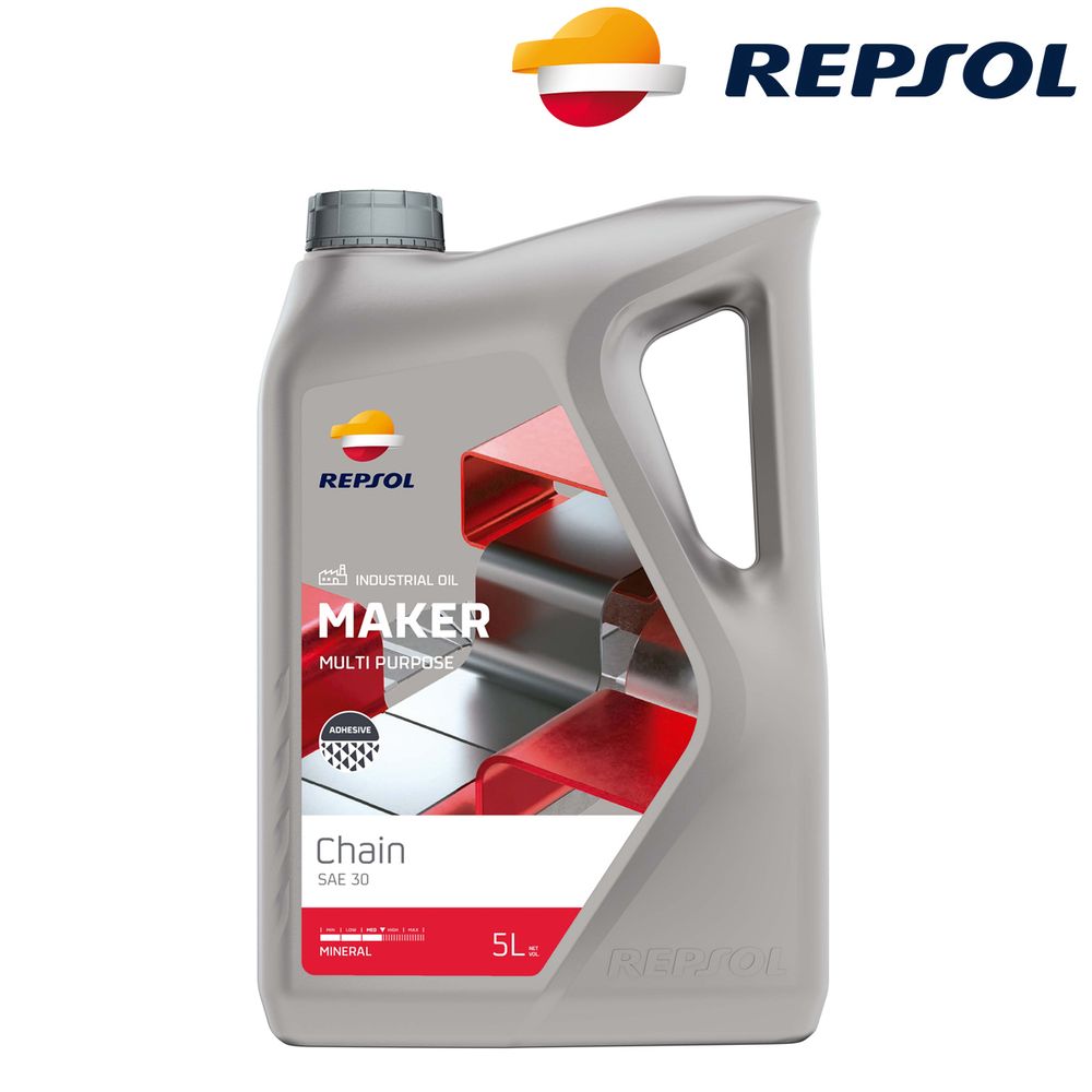 Ulje za podmazivanje lanca - lancol testerol Repsol Maker Chain SAE 30 5l RPP7124FFA slika 1