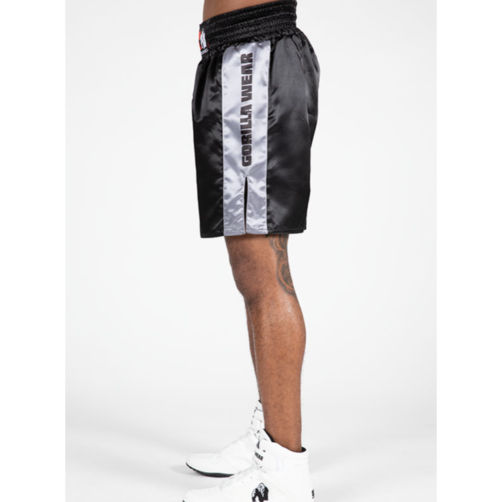 Gorilla Wear Bokserski šorc Hornell - Black/Gray - M slika 7