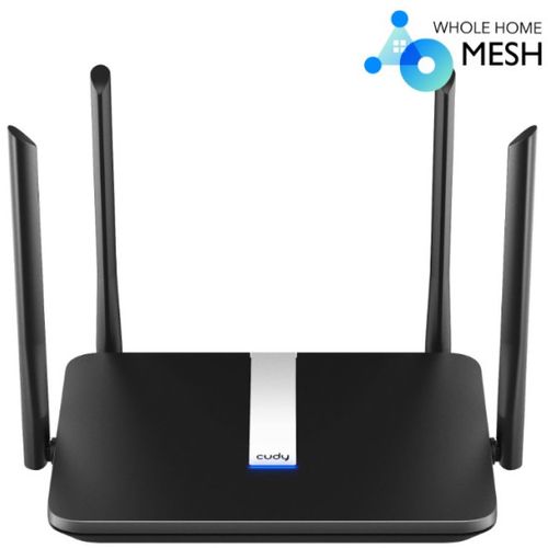 Cudy X6 AX1800 Dual Band 2.4+5Ghz MESH Wi-Fi Ruter 1W/4LAN Gbit, 4x5dBi Wisp/AP/REP/VPN/TR069 slika 3