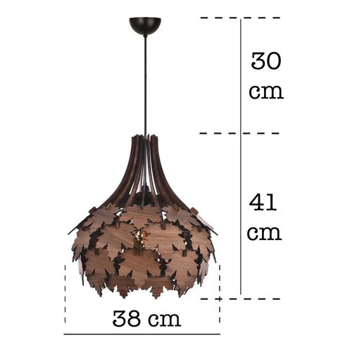 UAV003 Brown Chandelier slika 3