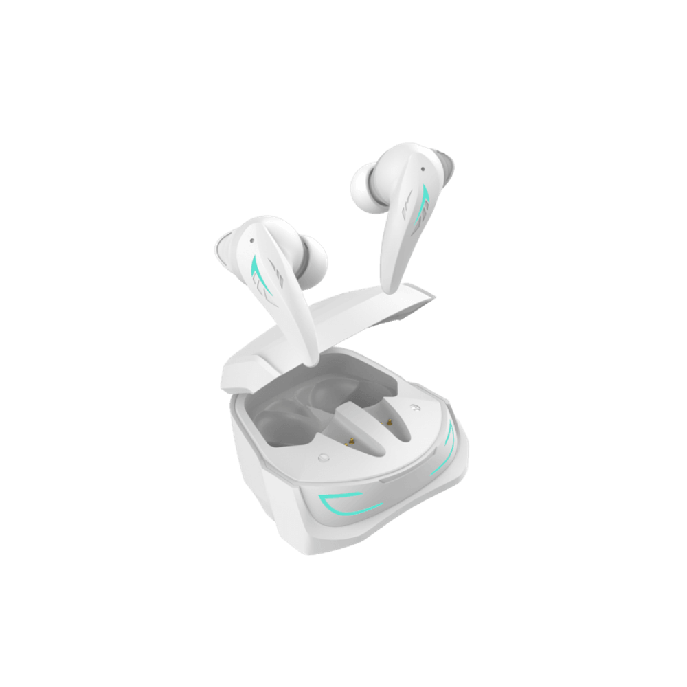 WHITE SHARK EARBUDS Slušalice + mikrofon Bluetooth GEB-TWS96 TITAN ANC, bijele  slika 1