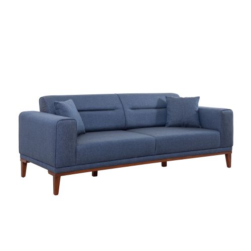 Atelier Del Sofa LÄ°ONES-TKM1-1048 Tamno Plavi Sofa-Bed Set slika 3