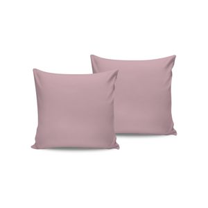 Colourful Cotton Komplet satenskih jastučnica (2 komada) (FR) Svijetlo ružičasta