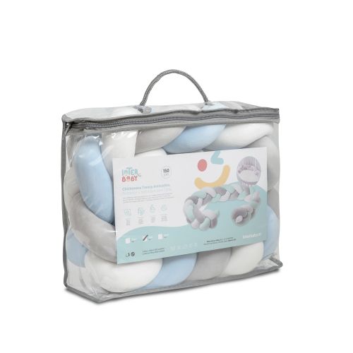 InterBaby Ogradica pletenica 150 cm - plava slika 2