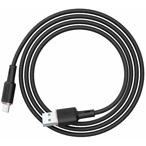 ACEFAST kabel USB A na Type C 3A C2-04 silikonski 120 cm crni slika 3