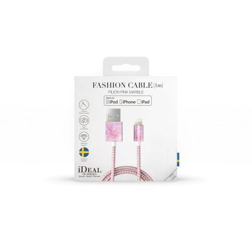 Kabel - Lightning to USB (1,00m) - Pilion Pink Marble slika 2