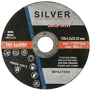 Disk za rezanje metala 125 x 1,6 x 22,2 mm