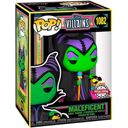 POP figure Disney Villains Maleficent Black Light Exclusive slika 1