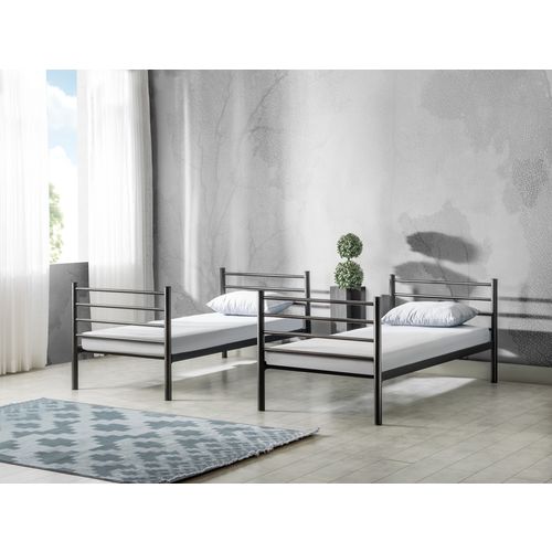 R10 - Black (90 x 190) Black Bunk Bed slika 2